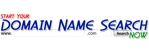 Start Searching for a Domain Name, Now!